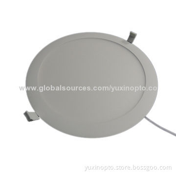 24W Round LED Panel Light, RoHS Directive-compliant